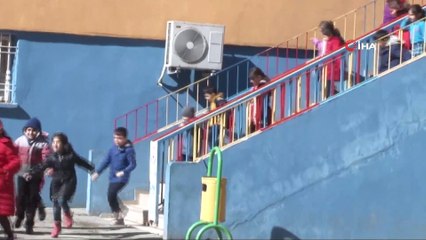 Mardin’de okulda gerçeği aratmayan tatbikat