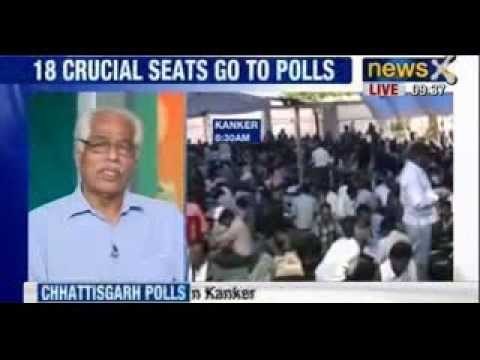 Chhattisgarh Assembly Polls : Bastar goes to polls today under the Naxal gun - NewsX