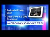 Tech & You : Micromax Canvas Tab