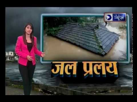 भारी बारिश के बाद शहर बना तालाब, केरल मे जल प्रलय