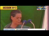 Sonia Gandhi addresses rally in Chindwara - NewsX