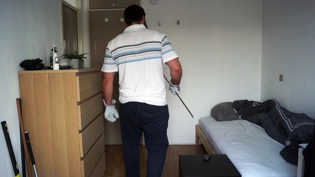 Strongman JK bending a 6x30mm iron flatbar in 2019 part 1