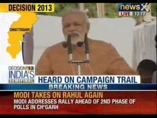 Chhattisgarh: Congress misleads voters, says Narendra Modi - News X