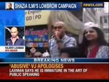 MTV VJ apologises unconditionally to Sushilkumar Shinde - News X