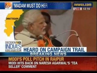 Congress only busy dissecting my speeches, says Narendra modi - News X