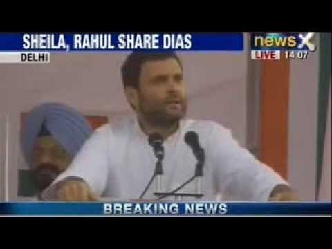 Rahul Gandhi addresses rally in Delhi's Ambedkar Nagar today - NewsX