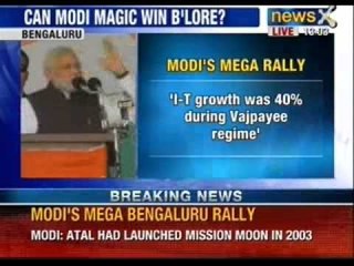 Under UPA regime software growth declined, Says Narendra modi - News X