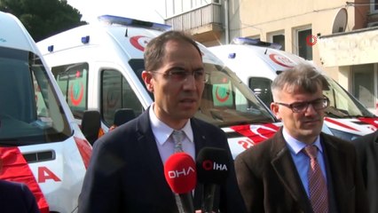 Sinop'ta ambulans filosuna 5 ilave