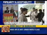 Narendra Modi draws massive crowd at Bangalore rally, BJP hopes for a resurrection - News X