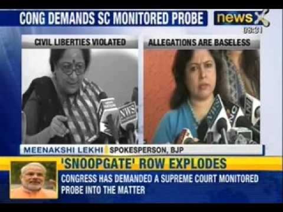 Narendra Modi aide Amit Shah accused of illegal snooping of woman for 'saheb' - NewsX