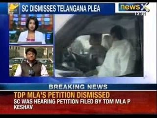 Supreme Court dismisses petitions against bifurcation of Andhra Pradesh's - News X