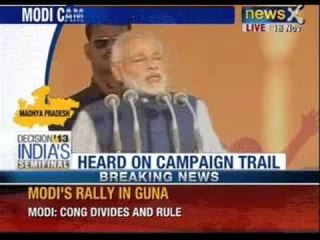 Narendra Modi to address four rallies in poll-bound MP today - News X