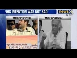 Rahul should apologise for ISI remark on Muzaffarnagar riots, says Jairam Ramesh - NewsX