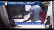 Caught on Camera: Woman attacked, robbed inside ATM by Man with Chopper in Bangalore - NewsX