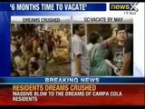 Supreme Court: Campa Cola residents must vacate by May 31 - News X