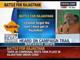 Narendra Modi promises to stun Congress in Rajasthan - News X