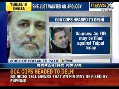Tehelka case: FIR charges Tarun Tejpal with rape - News X