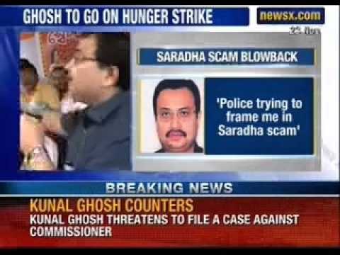 Saradha chitfund scam: Police blackmailing me, says TMC MP Kunal Ghosh - News X