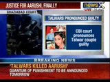 Aarushi Talwar Murder Case: Rajesh & Nupur Talwar found guilty of killing Aarushi & Hemraj - NewsX