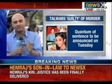 Aarushi Talwar Murder Case: Talwar convicted under section 302 and 201 - NewsX