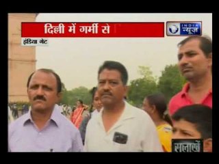 Rains in Delhi bring temperatures down