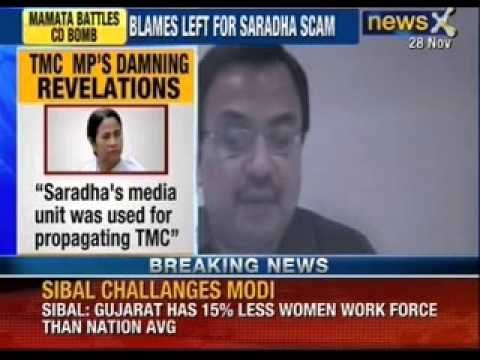 Saradha Scam: Mamata Banerjee blames Left for Saradha Scam - NewsX