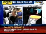 Tarun Tejpal inside Indigo flight, on his way to depose before Goa Police - NewsX