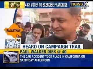 BJP banks on Vasundhara Raje, Narendra Modi charisma against Congress regional satraps - NewsX