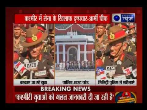 Kashmiri youngsters distracted by terror groups and separatists says Army Chief Bipin Rawat