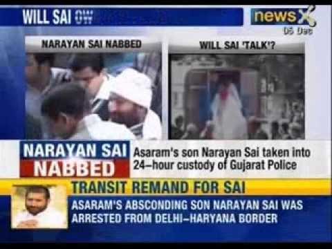 Delhi court grants twenty four hours custody of Narayan Sai to Gujarat Police - NewsX