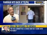 Exclusive Interview with Goa Chief Minister Manohar Parrikar on Tarun Tejpal case - NewsX