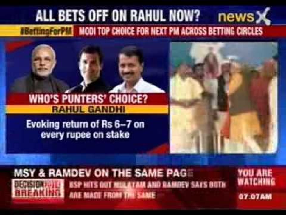 Narendra Modi top choice for next PM across betting circles