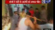 A youngster is beaten brutally due to theft charge in Moradabad, Uttar Pradesh