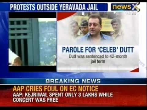 Actor Sanjay Dutt granted month long parole - NewsX