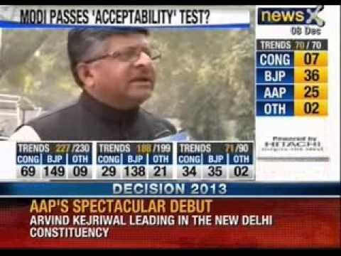 Assembly election result: BJP senior leader Ravi Shankar Prasad speaks to NewsX