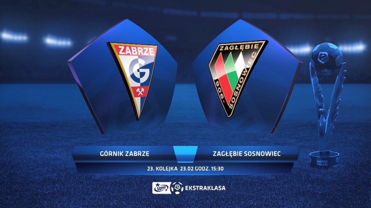 Górnik Zabrze 2:1 Zagłębie Sosnowiec - Matchweek 23: HIGHLIGHTS