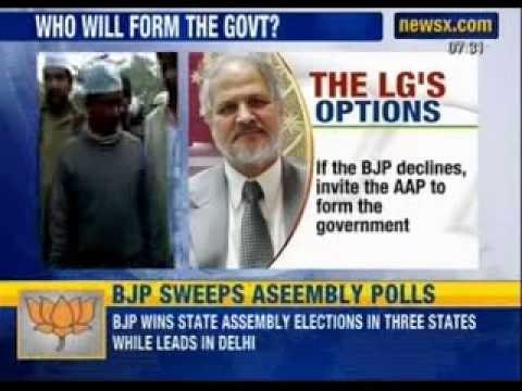 Lieutenant-Governor Najeeb Jung dissolves Delhi assembly - NewsX