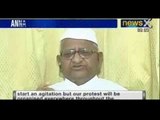 Anna Hazare begins indefinite fast for Jan Lokpal today - NewsX
