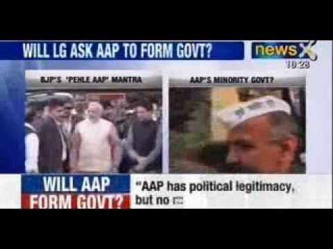 Delhi Assembly Elections : Lt Governor Najeeb Jung to invite 'reluctant' BJP - NewsX
