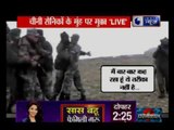 Live visuals of Chinese soldiers try intrued in indian territory