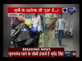Allahabad: Drunk police inspector created Ruckus on the petrol pump