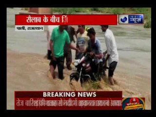 Heavy rains causes flood like situation in various parts of India