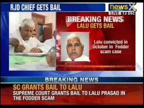 Fodder scam: Supreme Court grants bail to Lalu Prasad Yadav