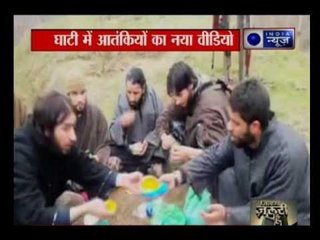 Video of terrorists having lunch has gone viral on social media
