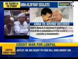 NewsX: Anna Hazare miffed by Lokpal criticism. AAP says, Anna sold out to Netas