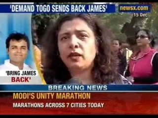 NewsX: City marches to bring Capt Sunil James back