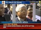 NewsX: Lalu Prasad Yadav walks out of jail on bail, declares fight against Communal Parties
