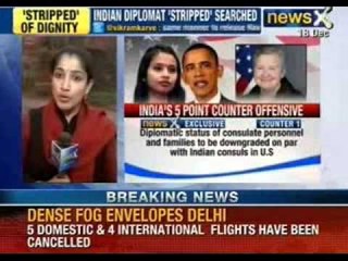 Devyani Khobragade: India Retaliates. Barriers removed from US Embassy. Other restrictions soon