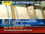 NewsX: Arrival after 5 months of nightmare- Captain Sunil James to arrive today