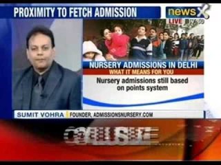 NewsX: No childs play: are the new nursery admission rules fair?